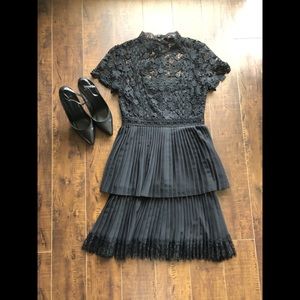 Zara black dress XS...NWOT